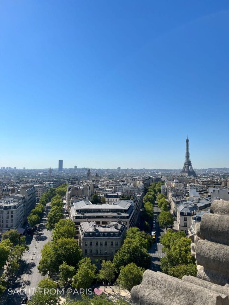 Visit the Arc de Triomphe: Worth the climb? The spiral staircase inside the Arc de Triomphe – 284 steps to the top