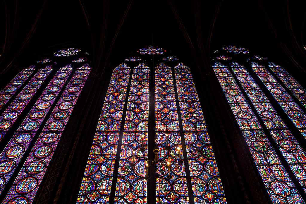 Visiting La Sainte Chapelle Paris: A complete guide Image of windows in Sainte Chapelle Paris